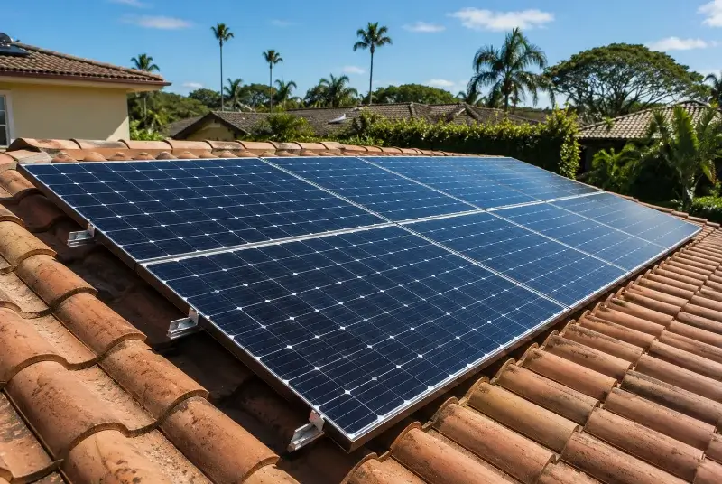 Installation de panneaux solaires à Cailloux-sur-Fontaines